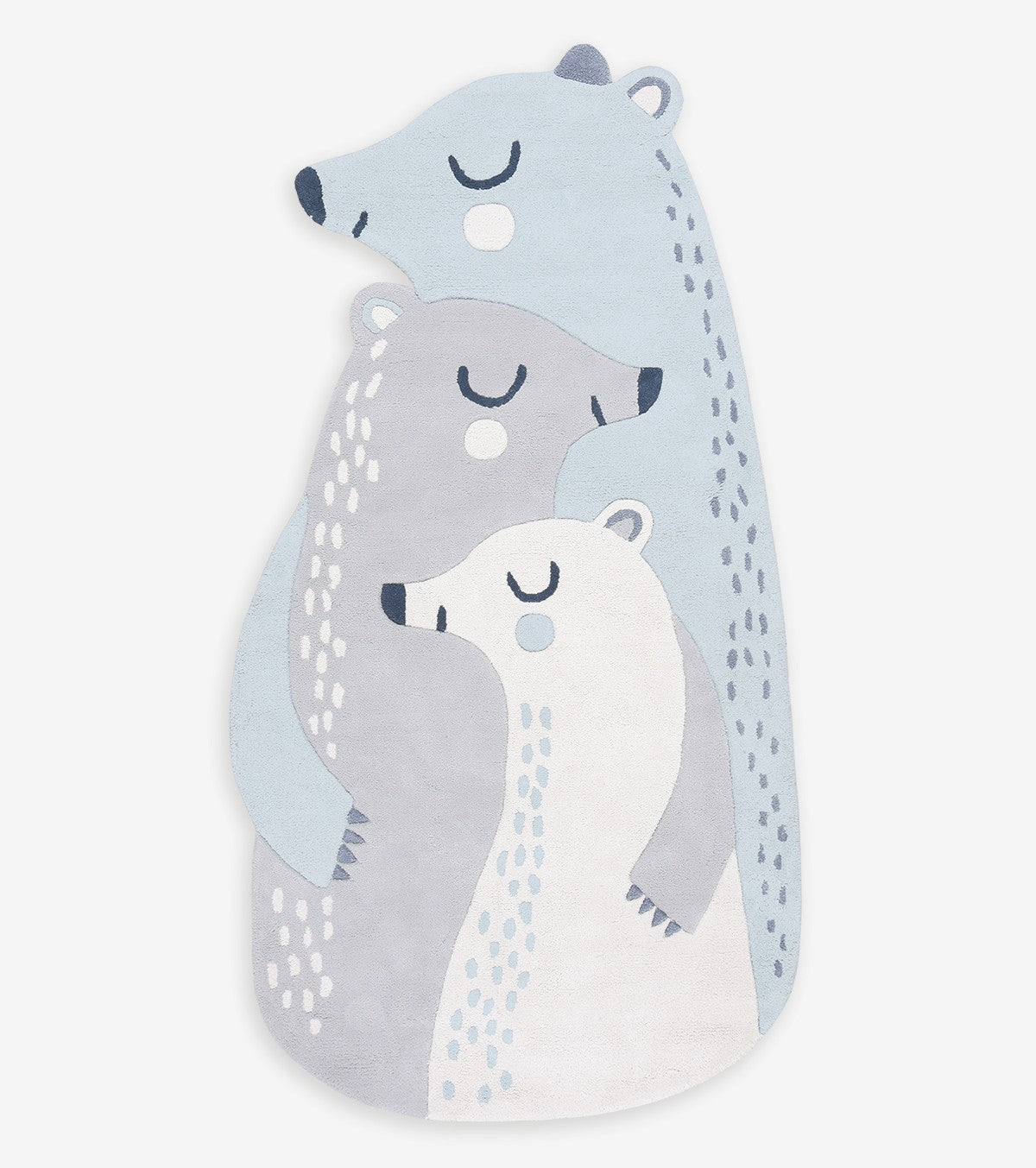 ARTIC DREAM - Tapis enfant - Famille oursons