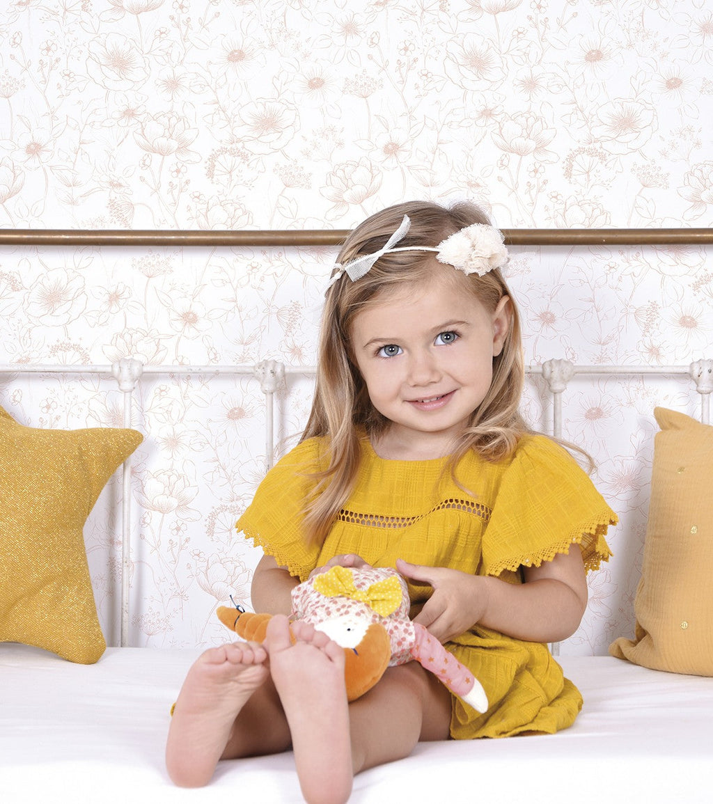 BOTANY - Papier peint enfant - Motif fleurs