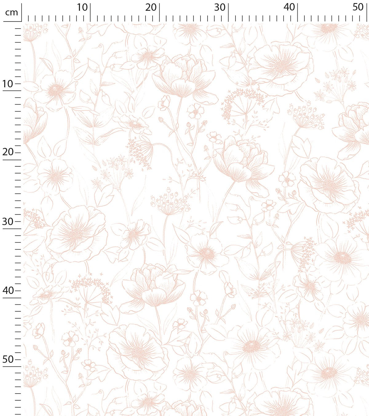 BOTANY - Papier peint enfant - Motif fleurs