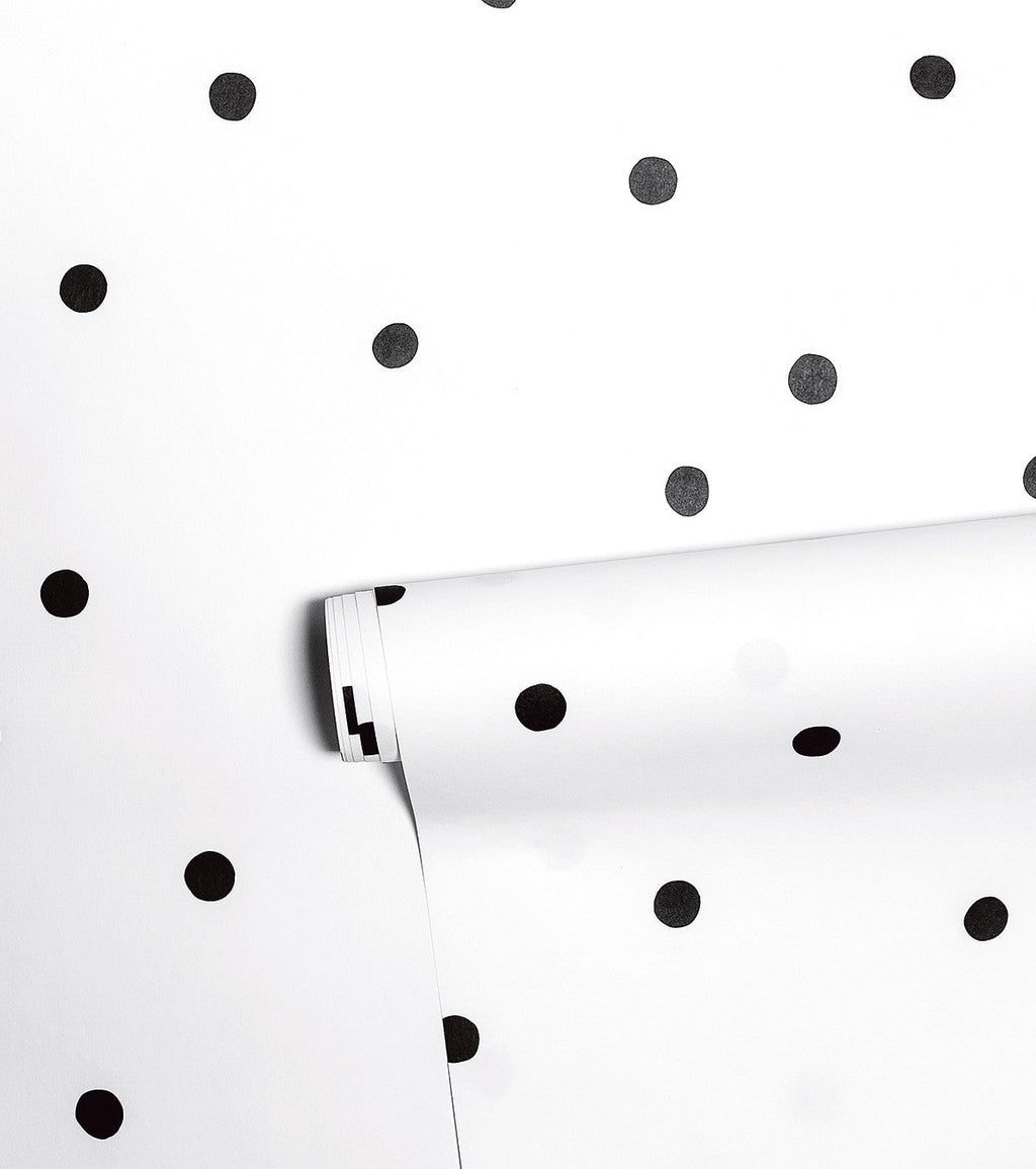 MINIMA - Papier peint enfant - Motif pois