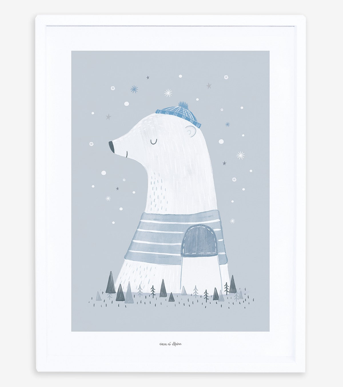 ARTIC DREAM - Affiche enfant - L'ours polaire