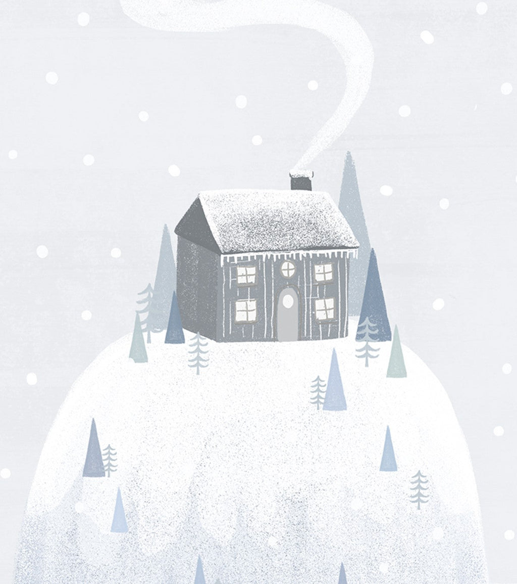 ARTIC DREAM - Affiche encadrée enfant - Village sur la banquise