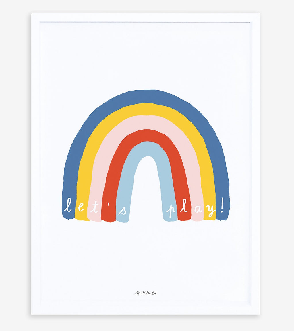 BROOKLYN - Affiche enfant - Arc-en-ciel