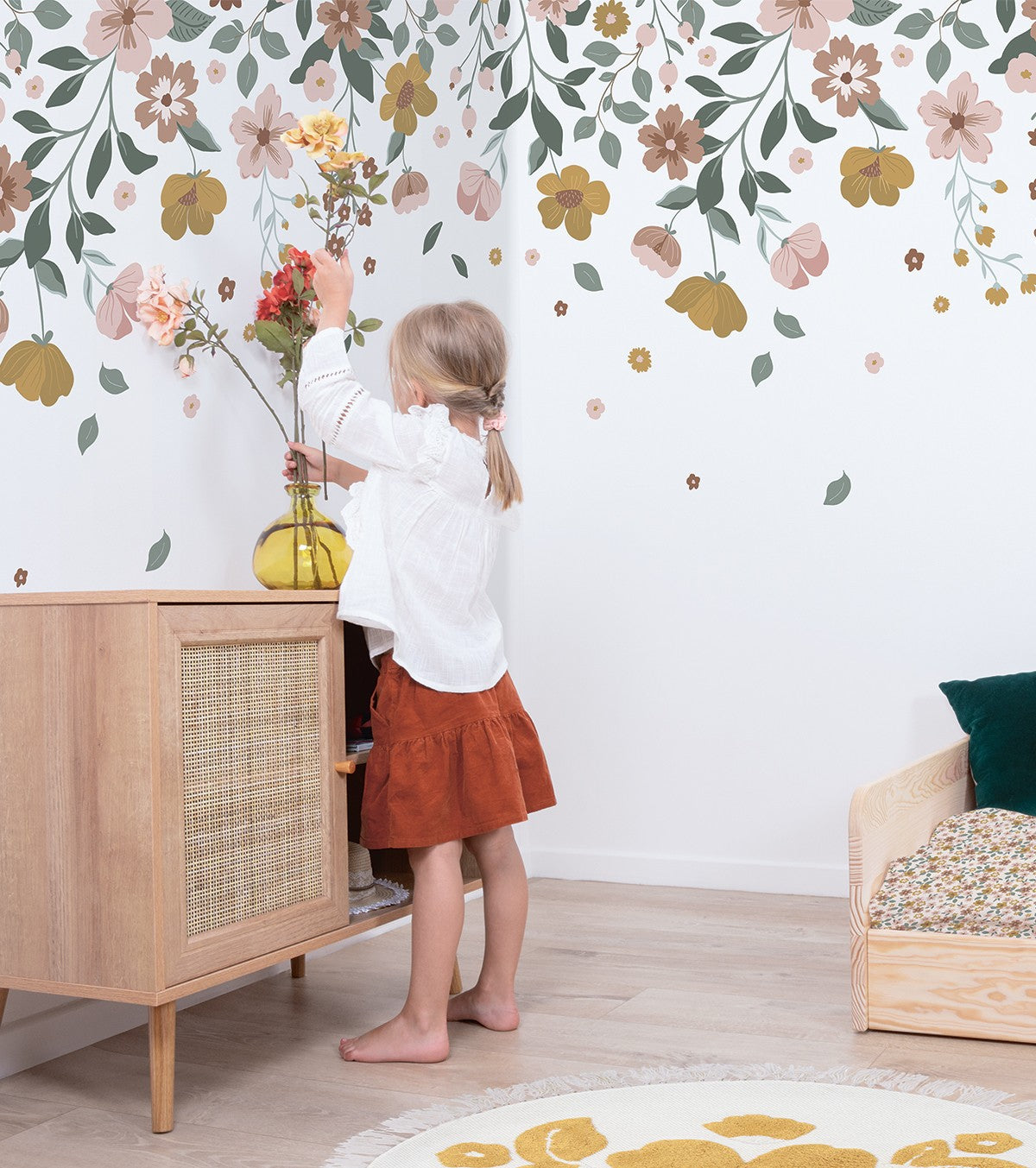 CAPUCINE - Papier peint panoramique - Délicatesse