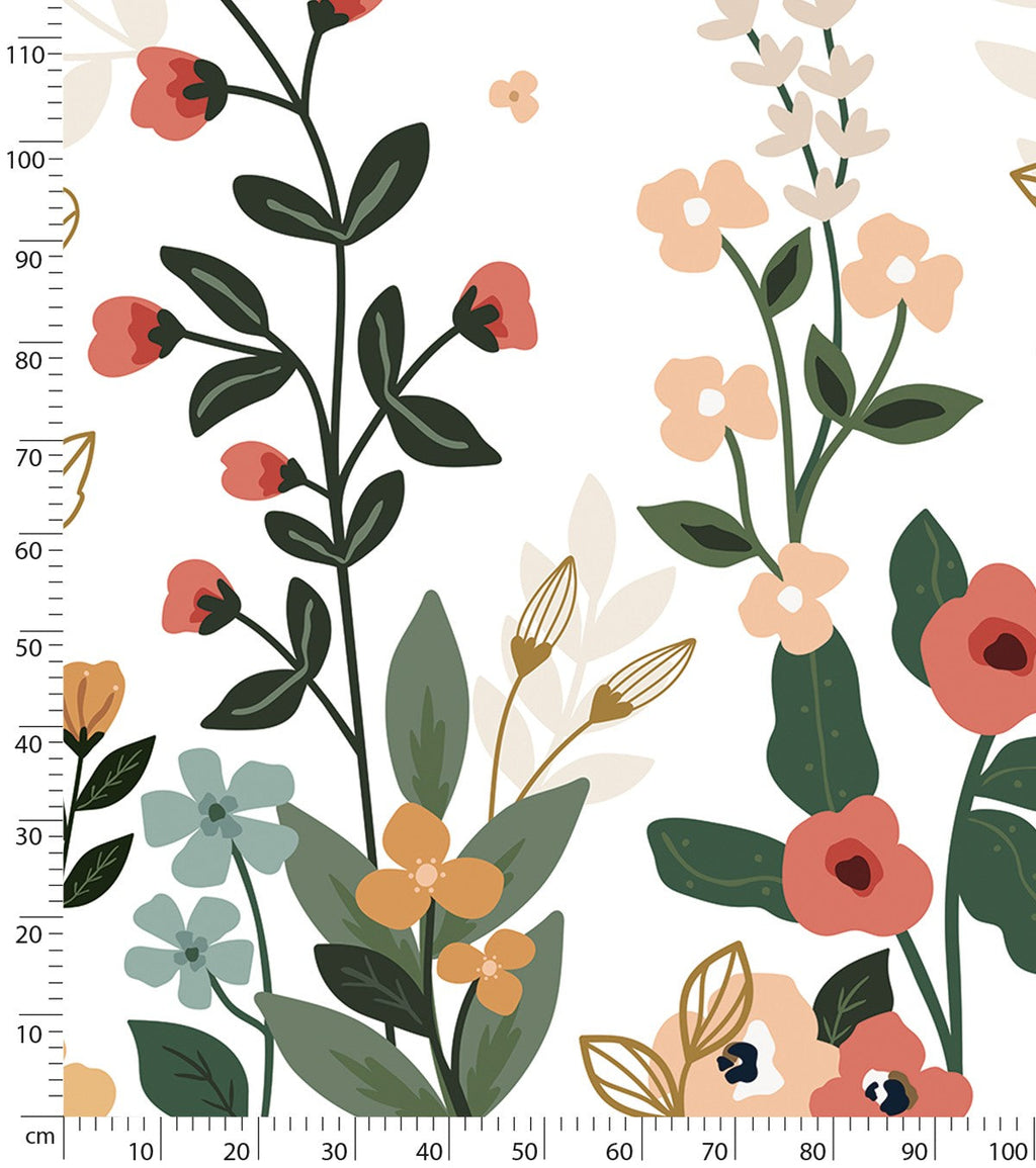 BLOEM - Papier peint panoramique - Fleurs du printemps