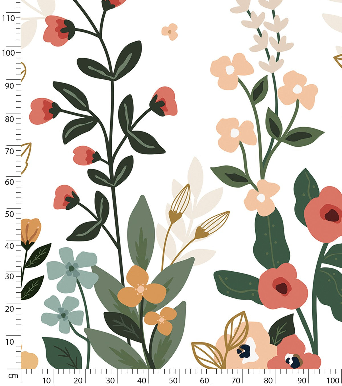 BLOEM - Papier peint panoramique - Fleurs du printemps