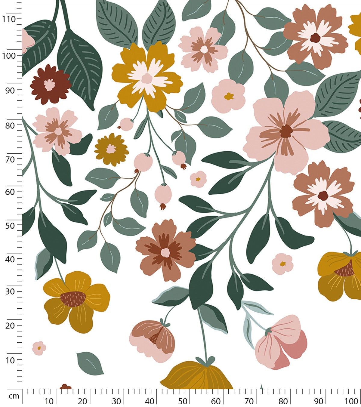 CAPUCINE - Papier peint panoramique - Délicatesse