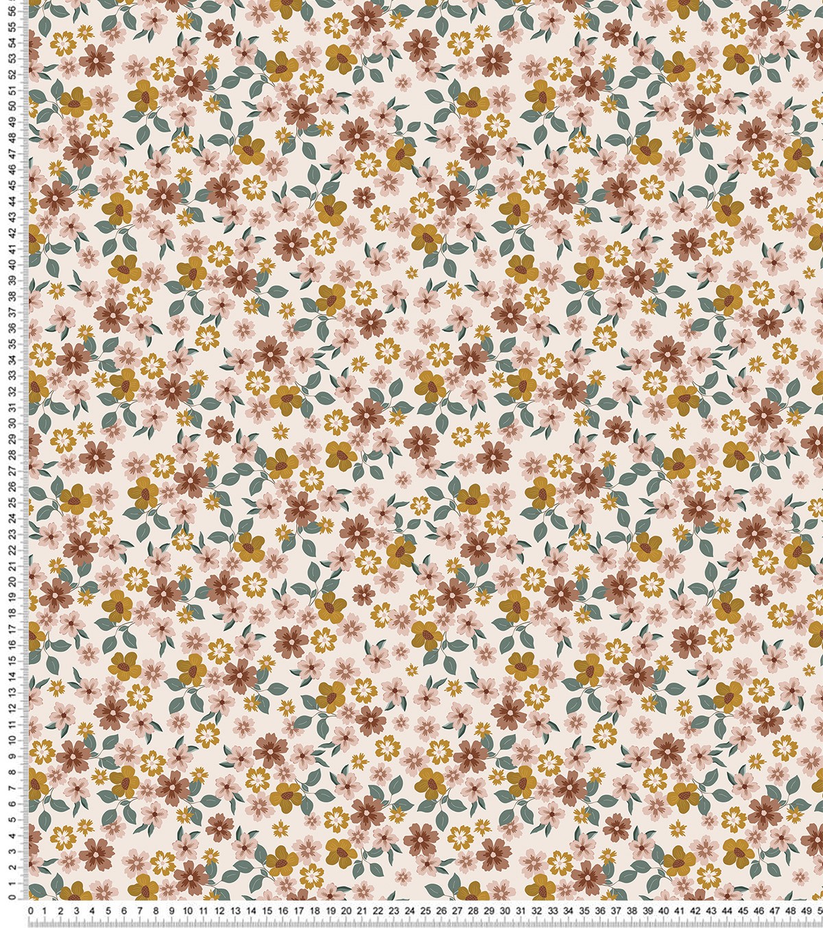 CAPUCINE - Papier peint enfant - Motif fleurs