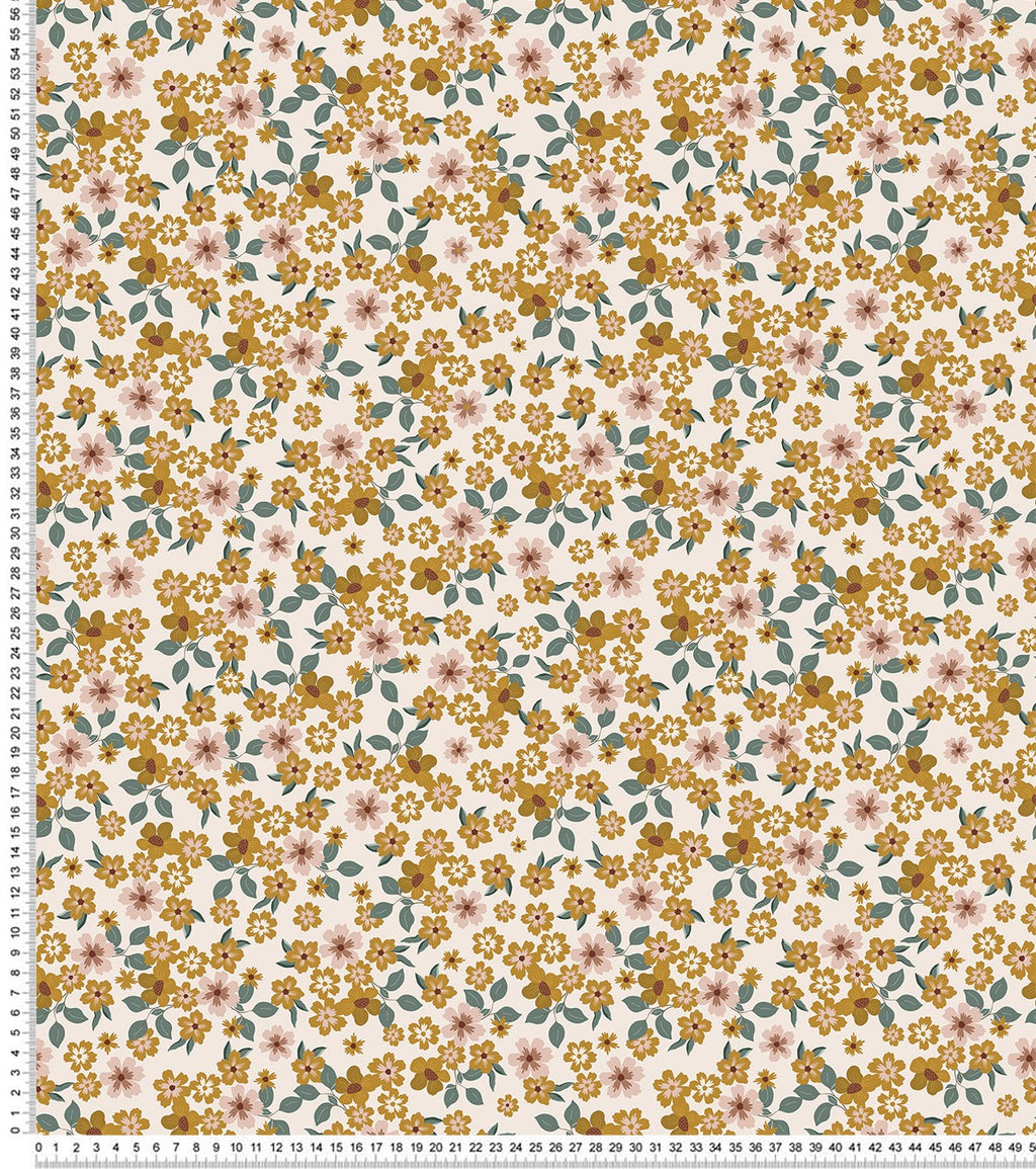 CAPUCINE - Papier peint enfant - Motif fleurs