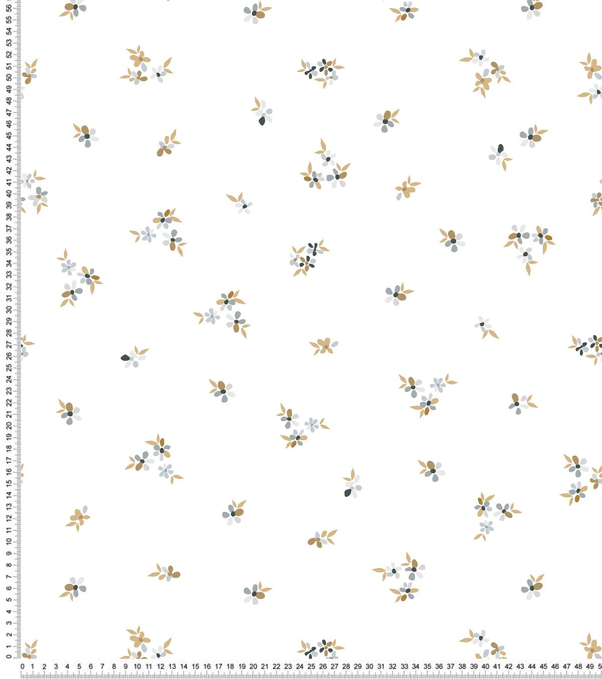 BRAYLYNN - Papier peint enfant - Motif petit fleurs