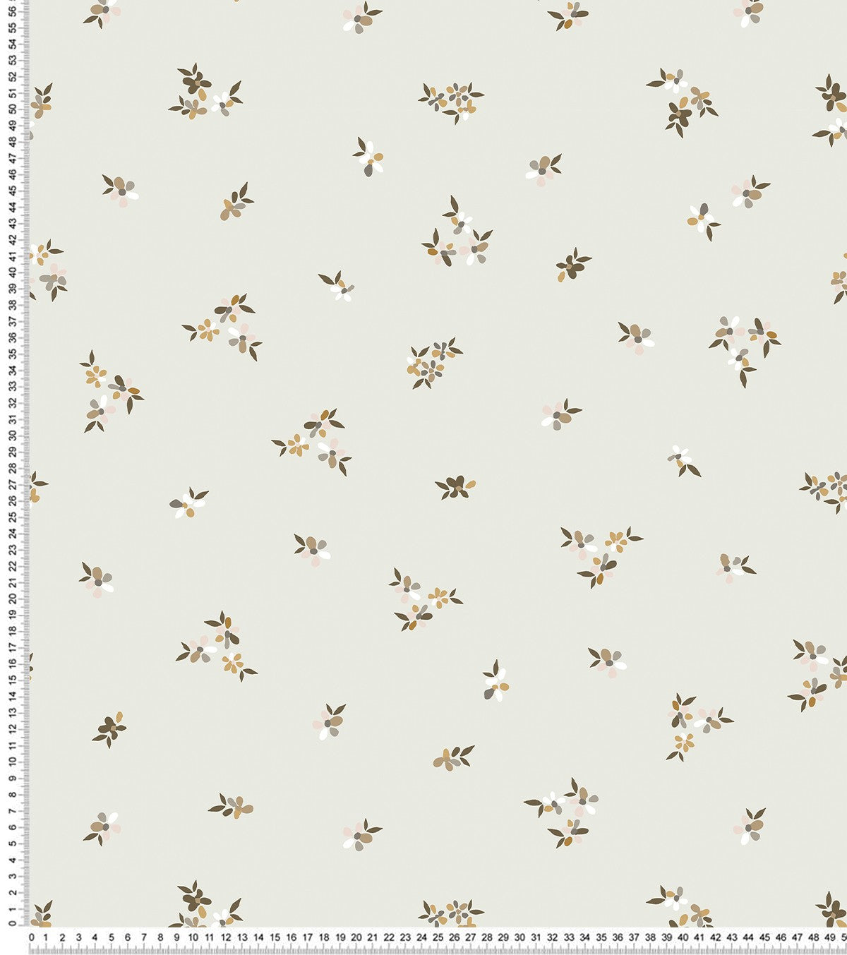 BRAYLYNN - Papier peint enfant - Motif petit fleurs