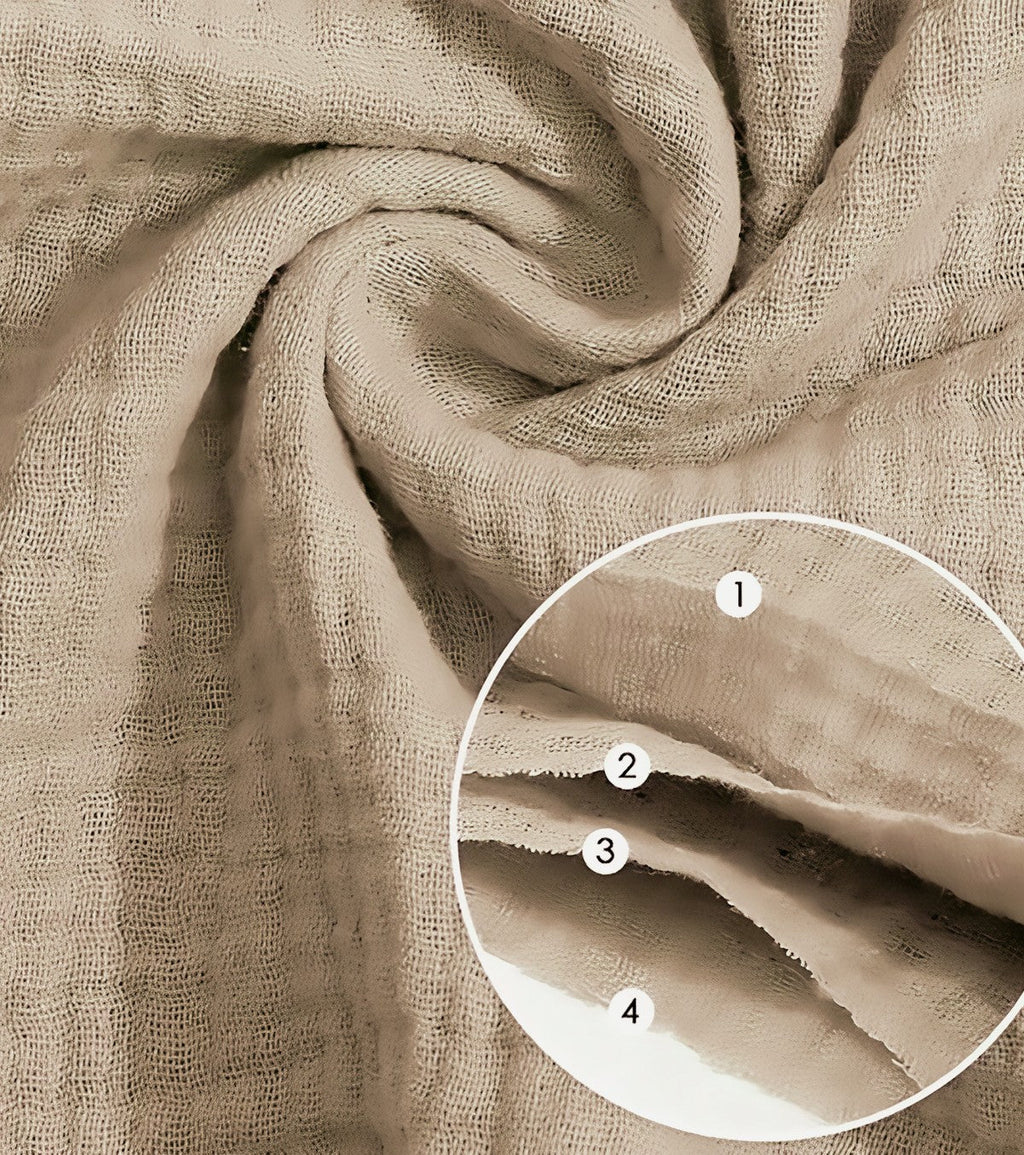 Anneau de dentition feuille rose et son lange