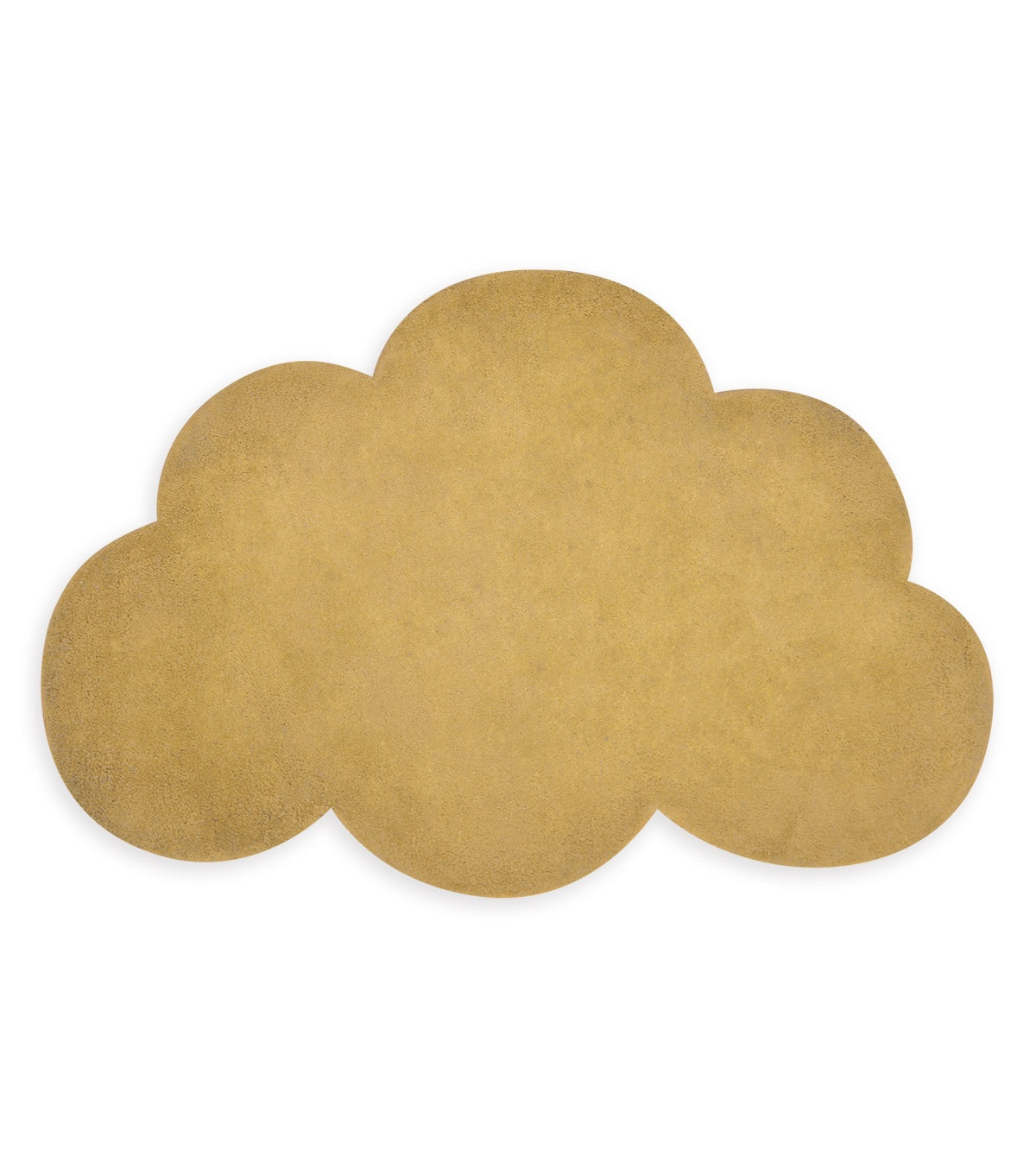 CLOUD - Tapis nuage moutarde