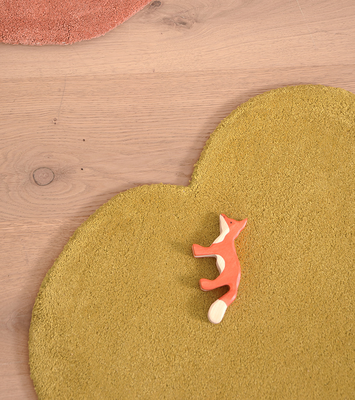 CLOUD - Tapis nuage moutarde