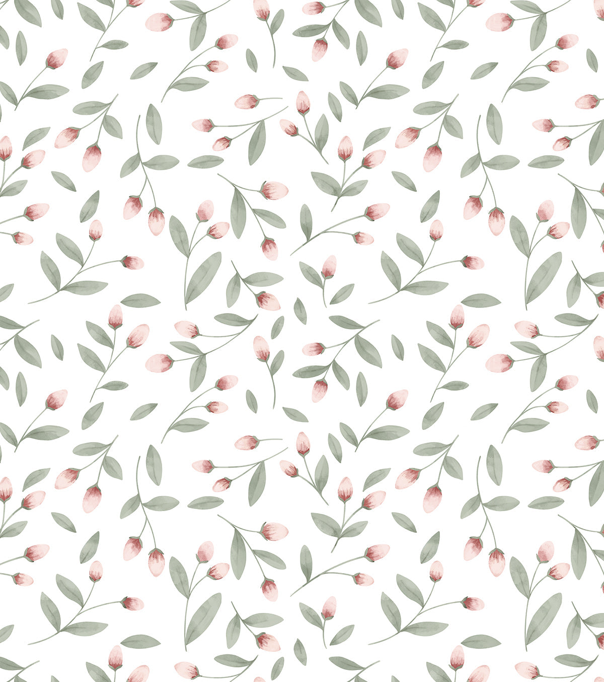 EDEN - Papier peint enfant - Boutons de fleurs