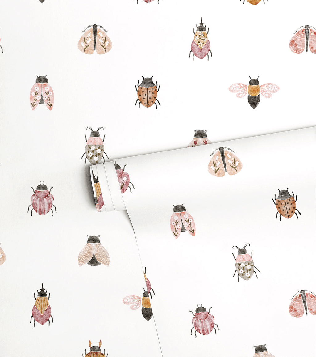 COCCINELLA - Papier peint enfant - Jolis insectes