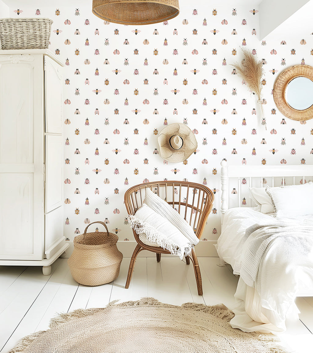 COCCINELLA - Papier peint enfant - Jolis insectes
