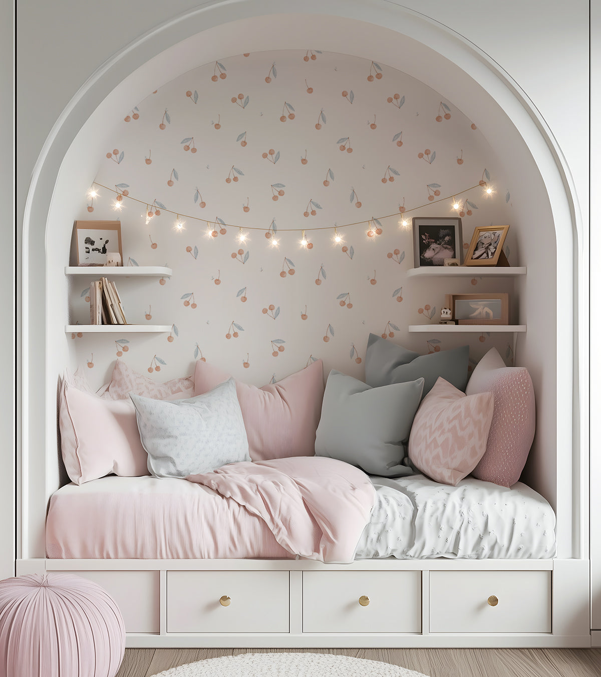 CHERRY CHERIE – Papier peint les cerises, pop