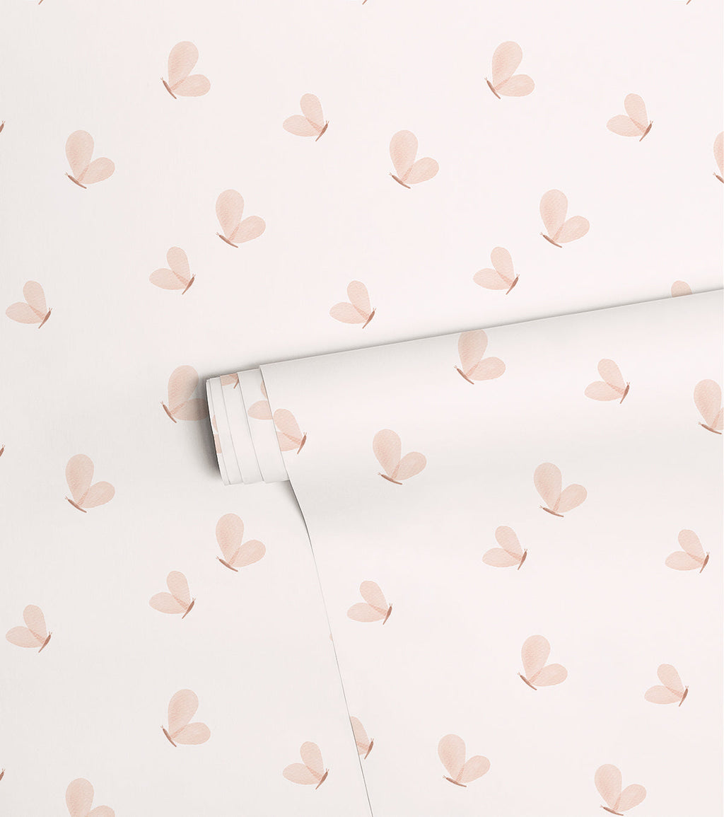 CHERRY CHERIE – Papier peint papillons, love