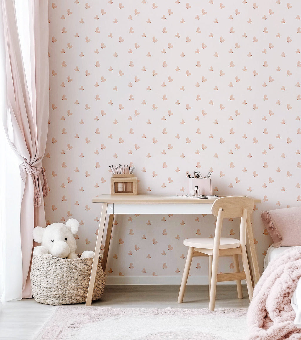 CHERRY CHERIE – Papier peint papillons, love