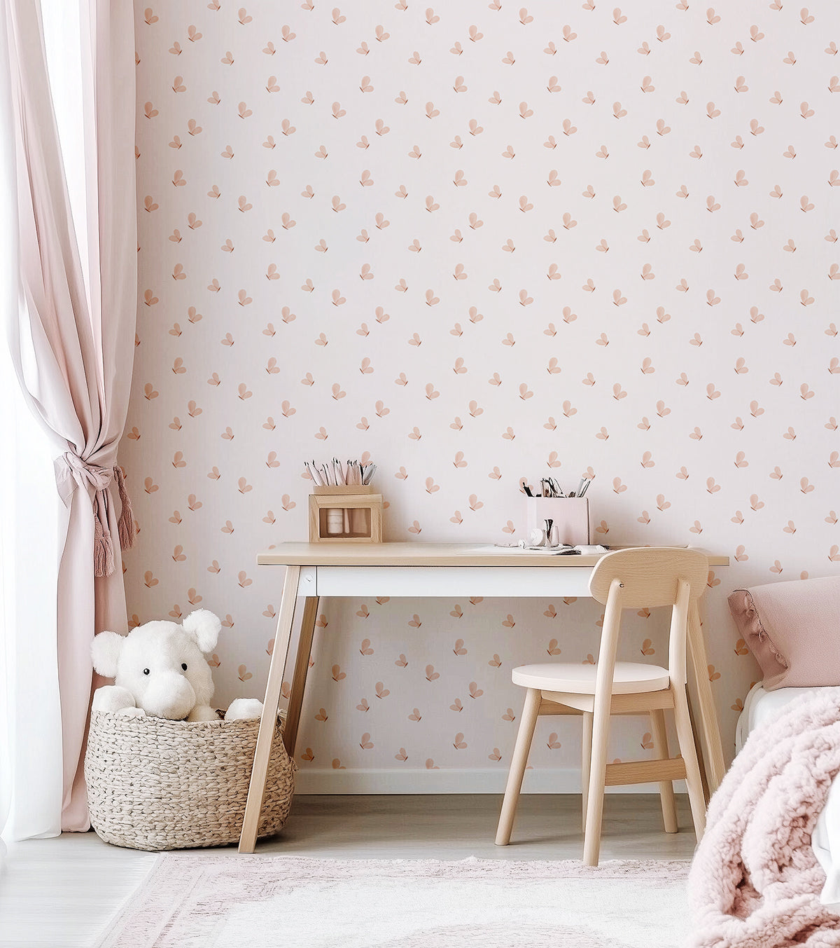 CHERRY CHERIE – Papier peint papillons, love