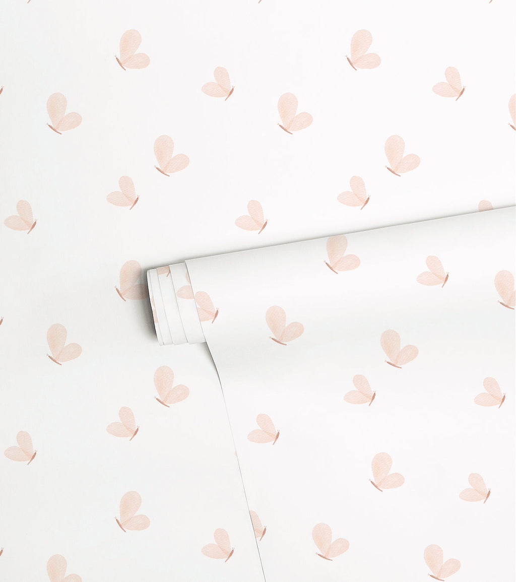 CHERRY CHERIE – Papier peint papillons, love