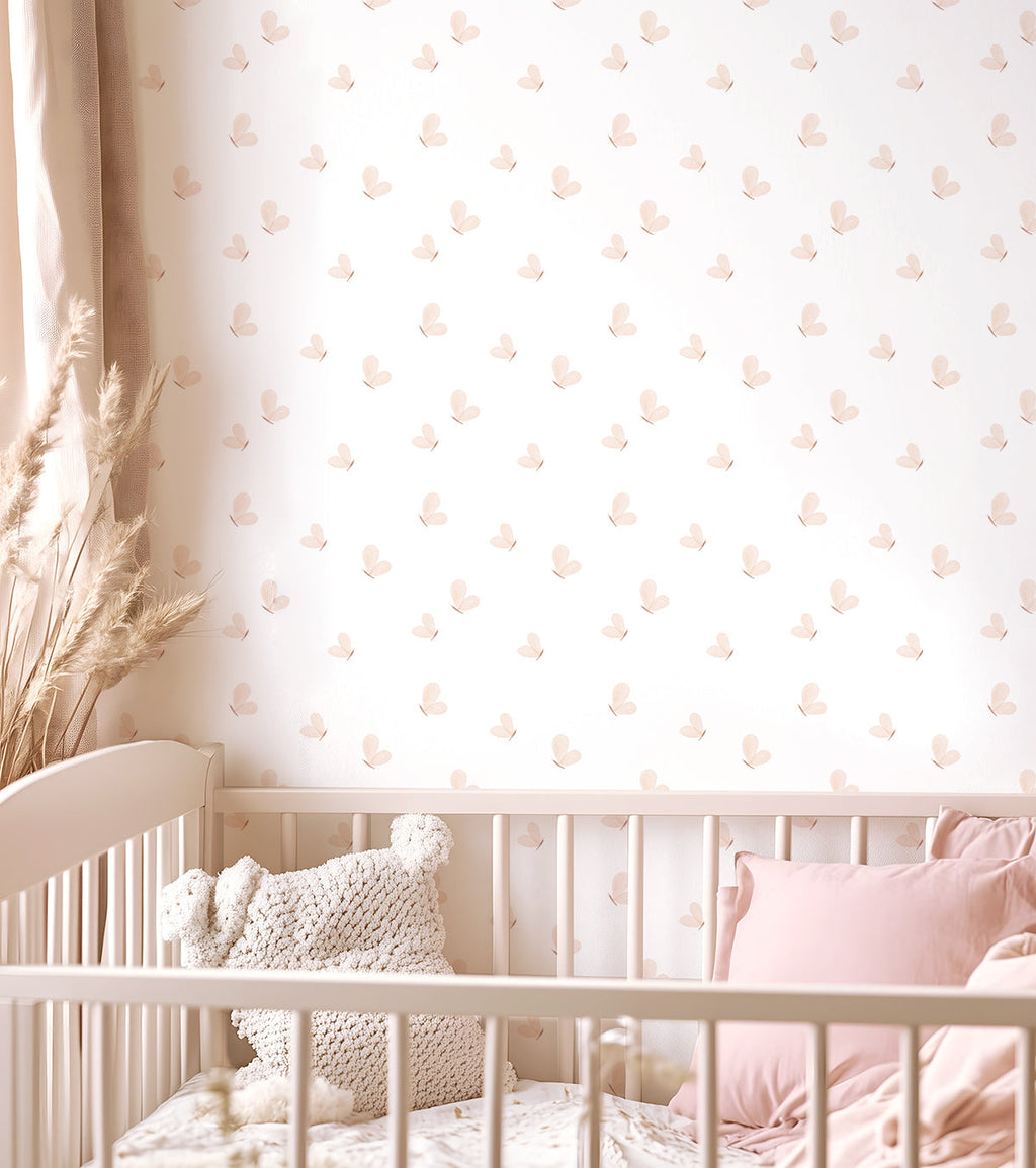 CHERRY CHERIE – Papier peint papillons, love