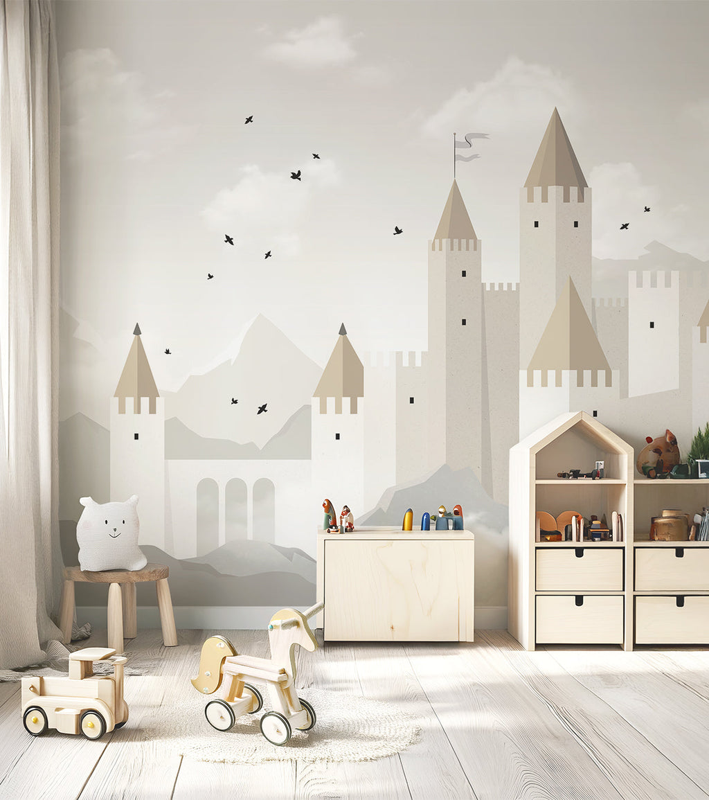 ARUNDEL - Papier peint panoramique château