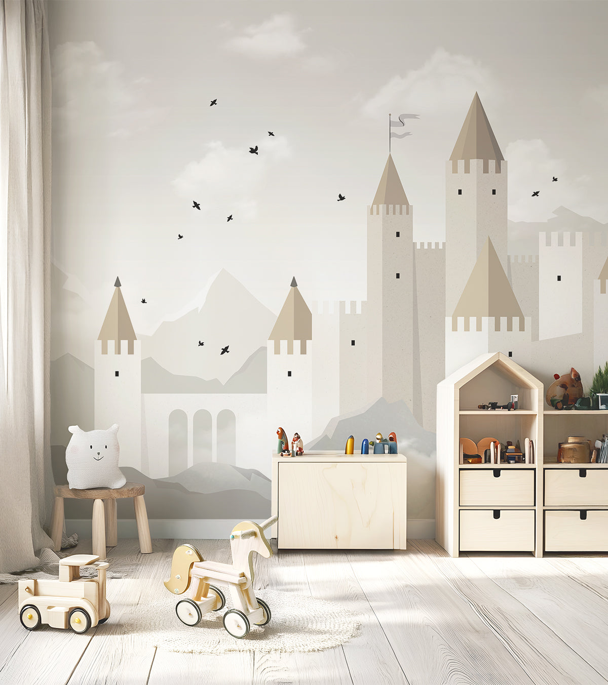 ARUNDEL - Papier peint panoramique château