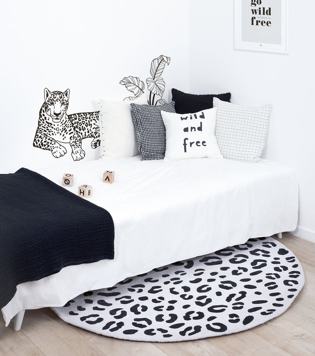 BLACK MAJIC - Tapis enfant - Léopard