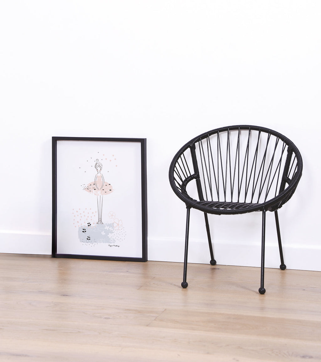 BALLERINA - Affiche enfant - Danseuse ballerine