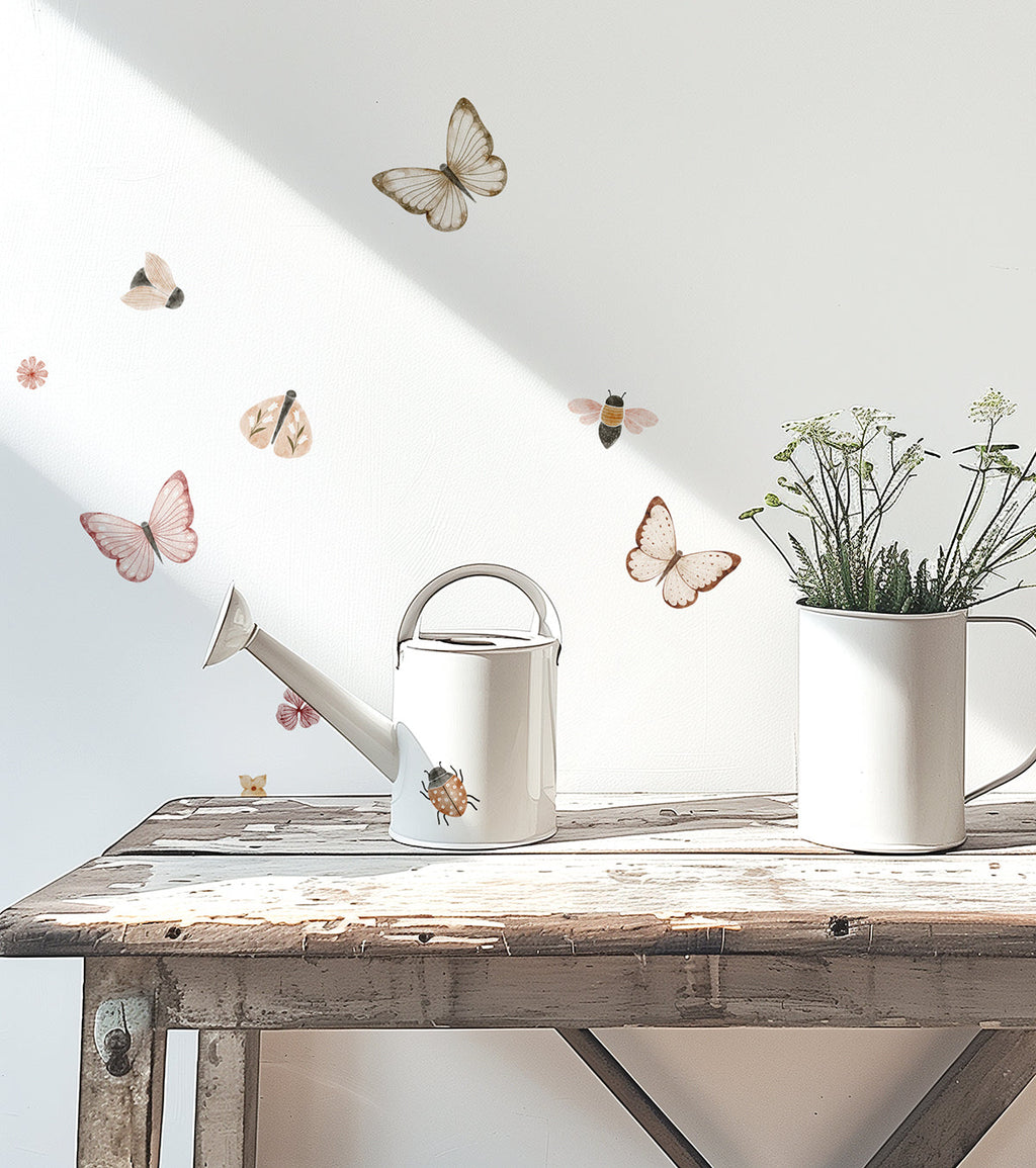 COCCINELLA - Stickers muraux - Papillons et insectes